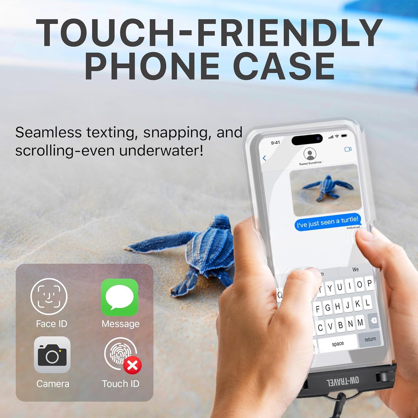 Clear Waterproof Mobile Phone Case Waterproof Underwater Mobile Phone Case