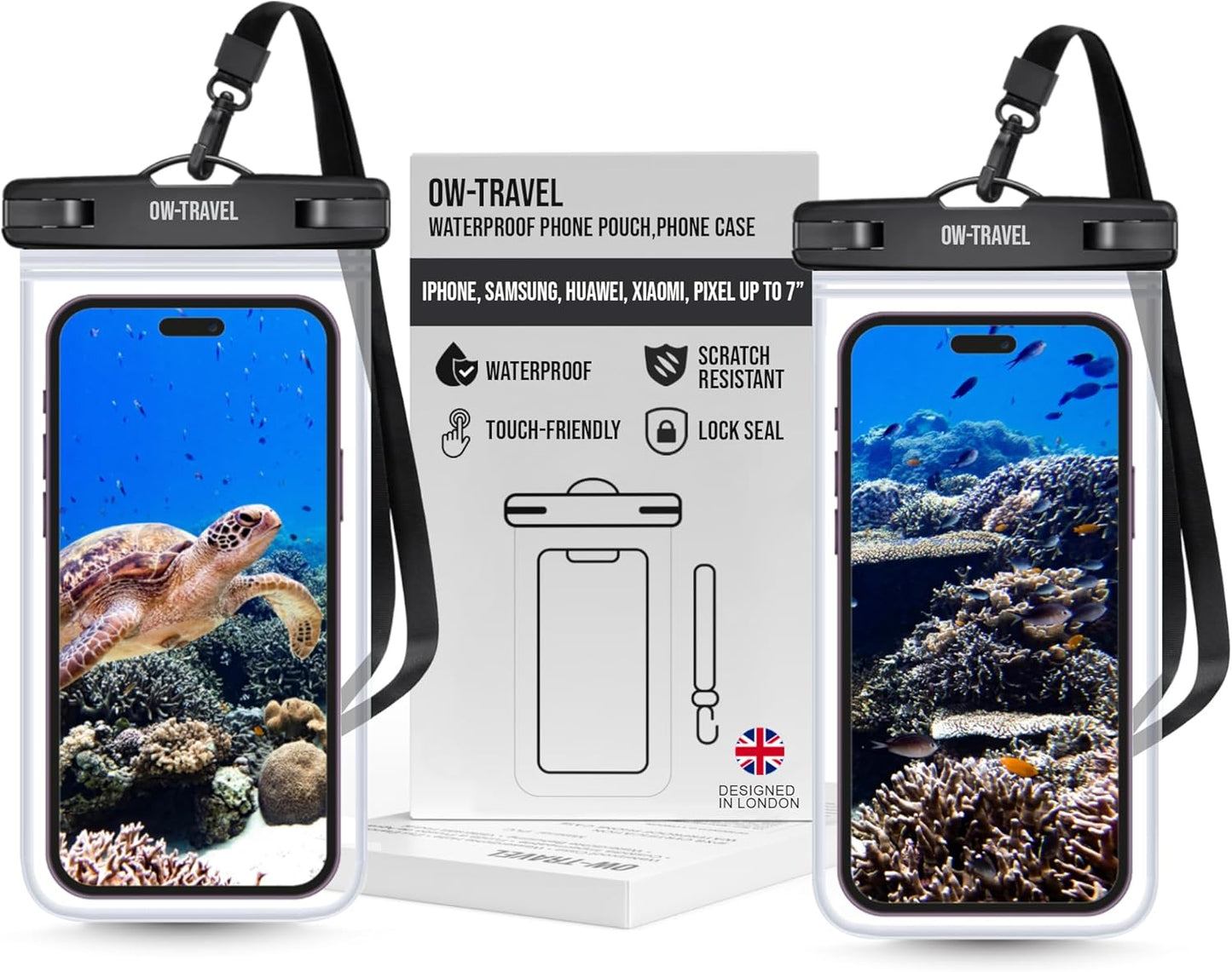 Clear Waterproof Mobile Phone Case Waterproof Underwater Mobile Phone Case