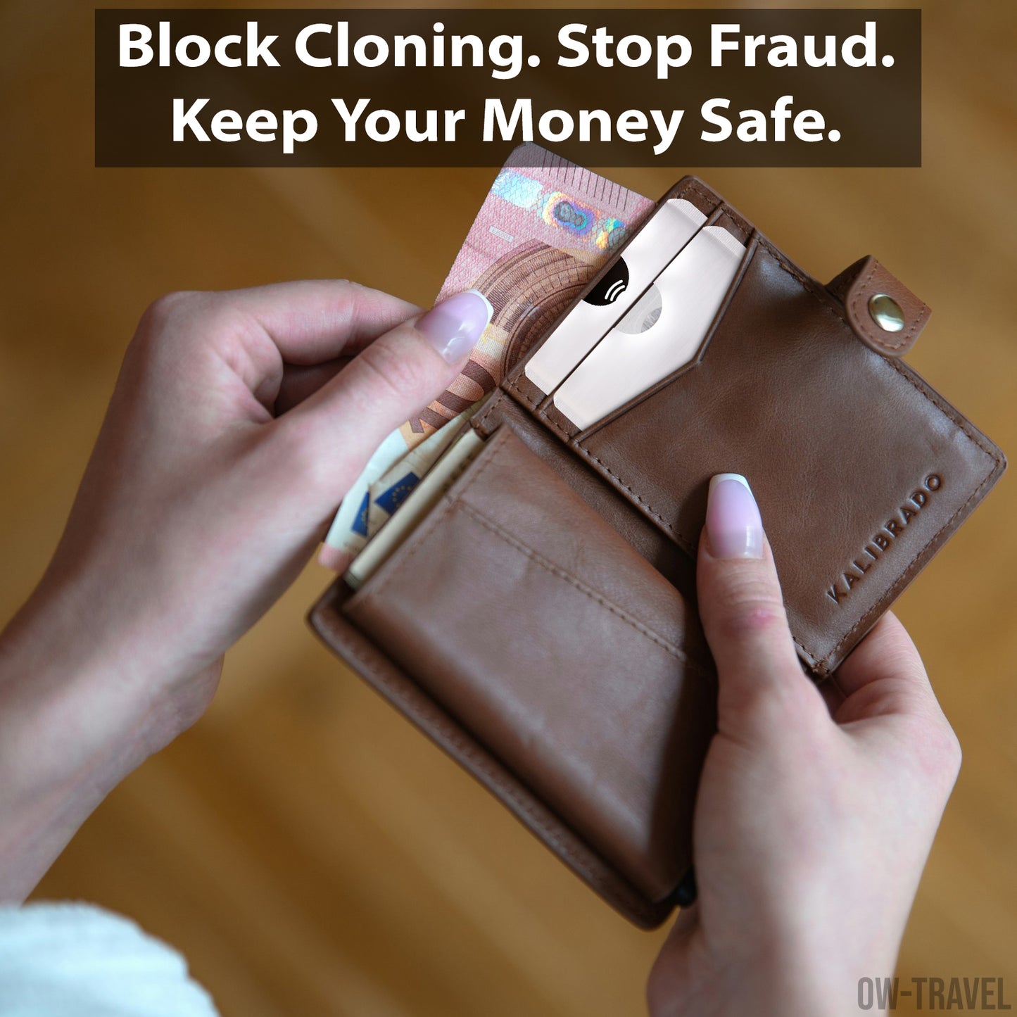 RFID blocking contactless bank credit card security protector sleeves