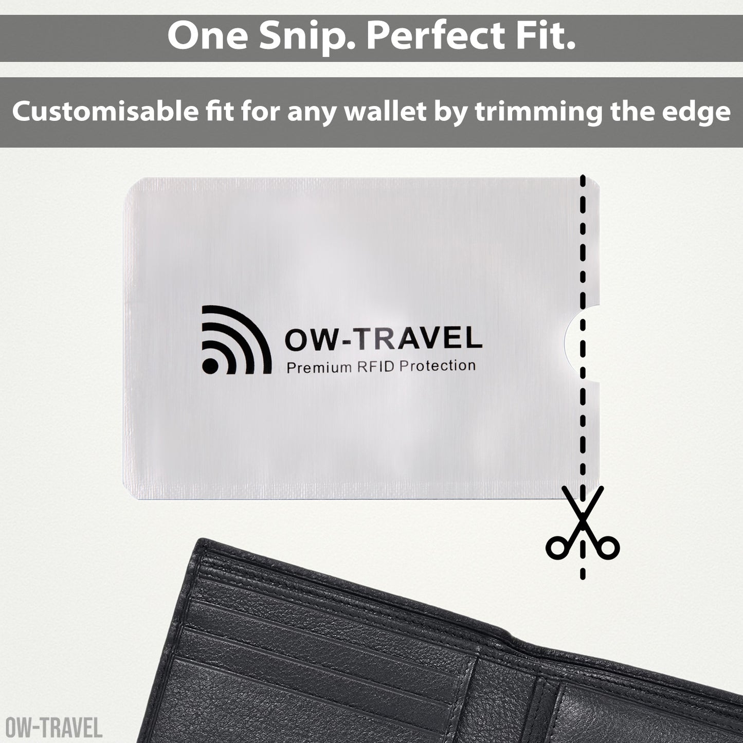 RFID blocking contactless bank credit card security protector sleeves