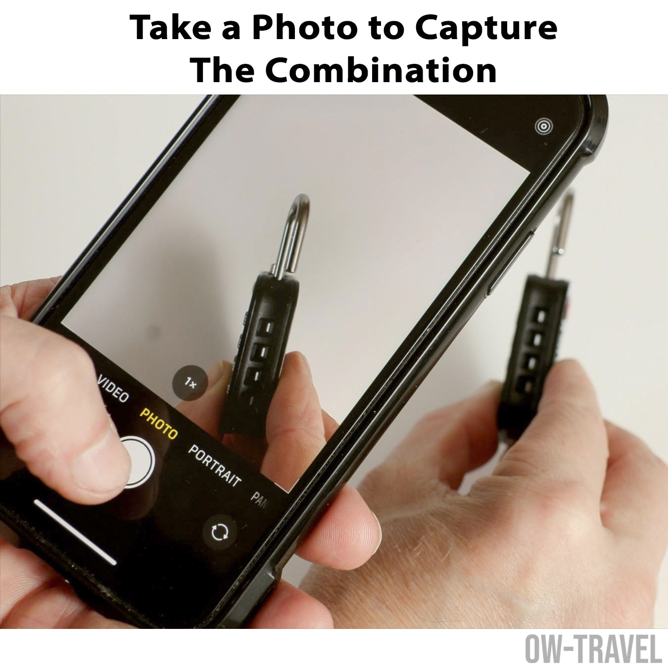 TSA luggage locks. Black 4-dial combination padlocks for suitcases