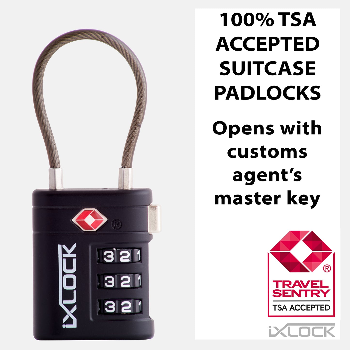 TSA Approved Luggage Suitcase Locks