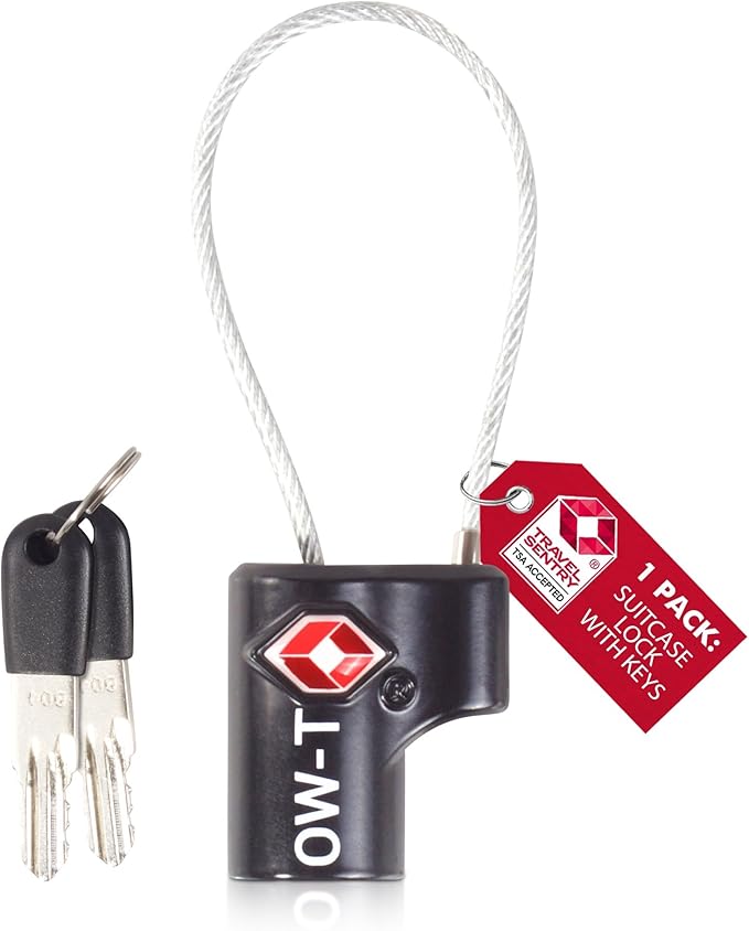 Suitcase locks with keys cheap