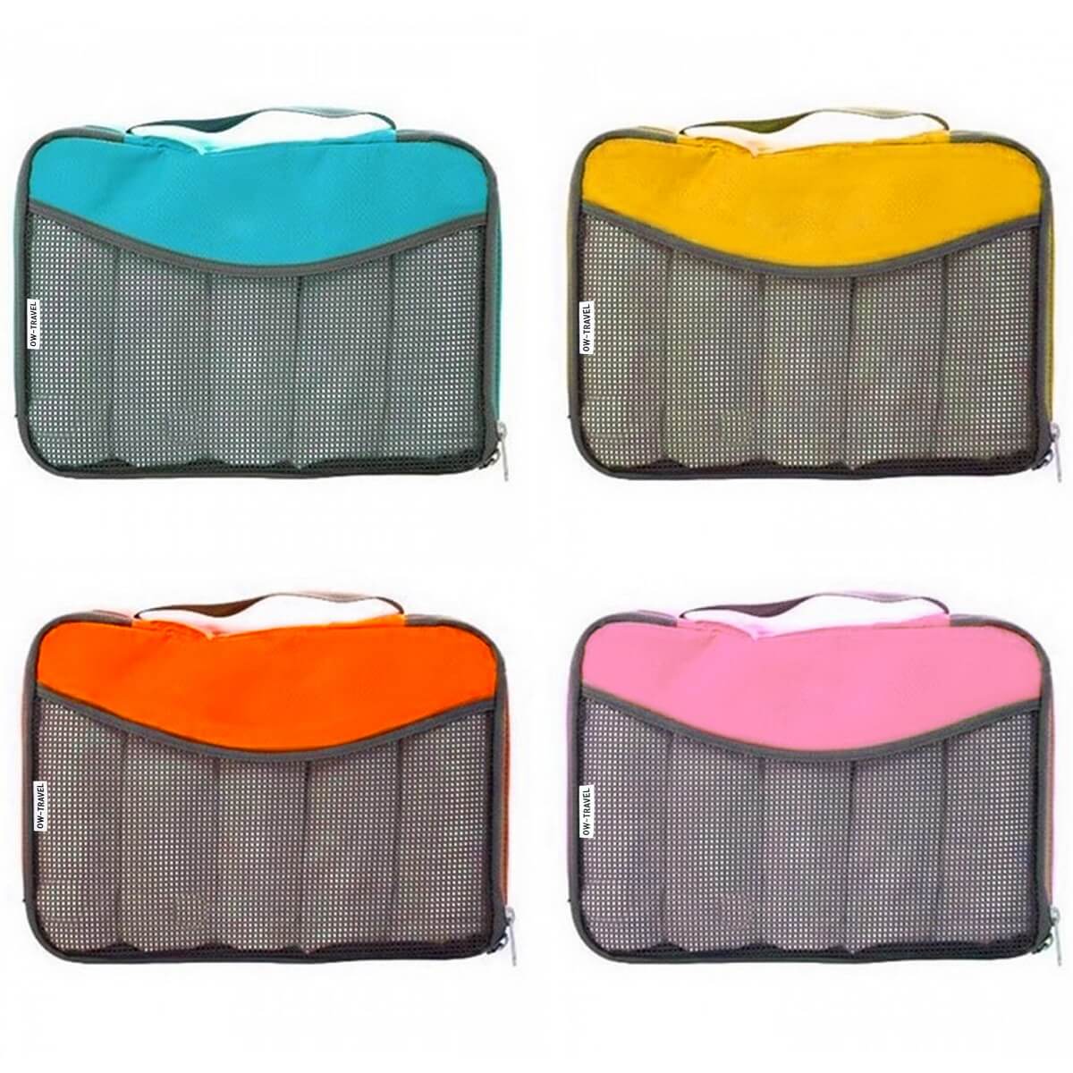 ✅ Space-Saving Go Anywhere Packing Cubes for Suitcases - Lightweight Storage Organisers for all types of Luggage - One-Wear