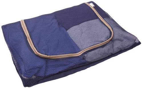 Blue packing cubes for suitcases. Travel storage organiser bags 5 pcs