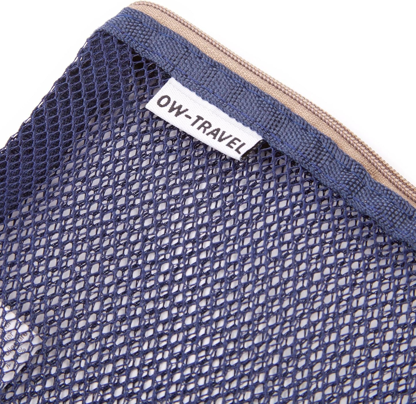 Blue packing cubes for suitcases. Travel storage organiser bags 5 pcs