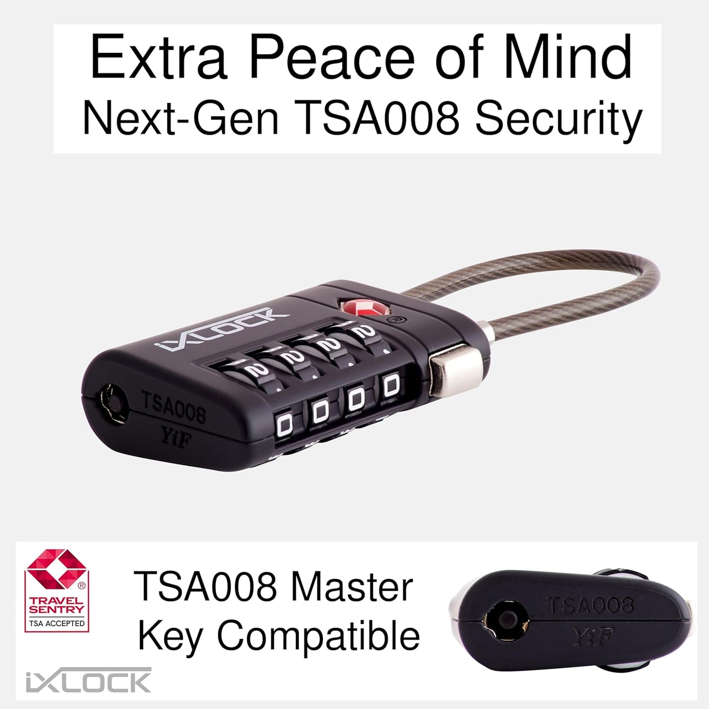 TSA Approved Luggage Suitcase Locks