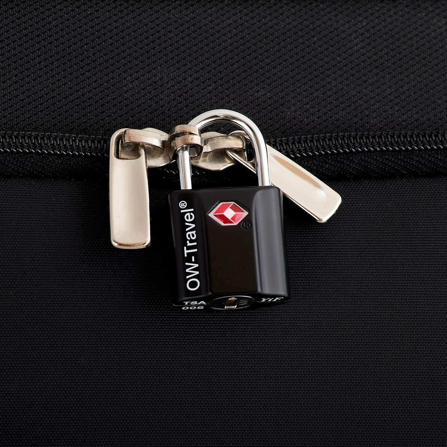 ✅ TSA Key Padlock - Heavy Duty Lock - Travel Sentry Approved for Suitcases, Luggage, Gym Lockers and Tool Boxes - One-Wear, OW-Travel