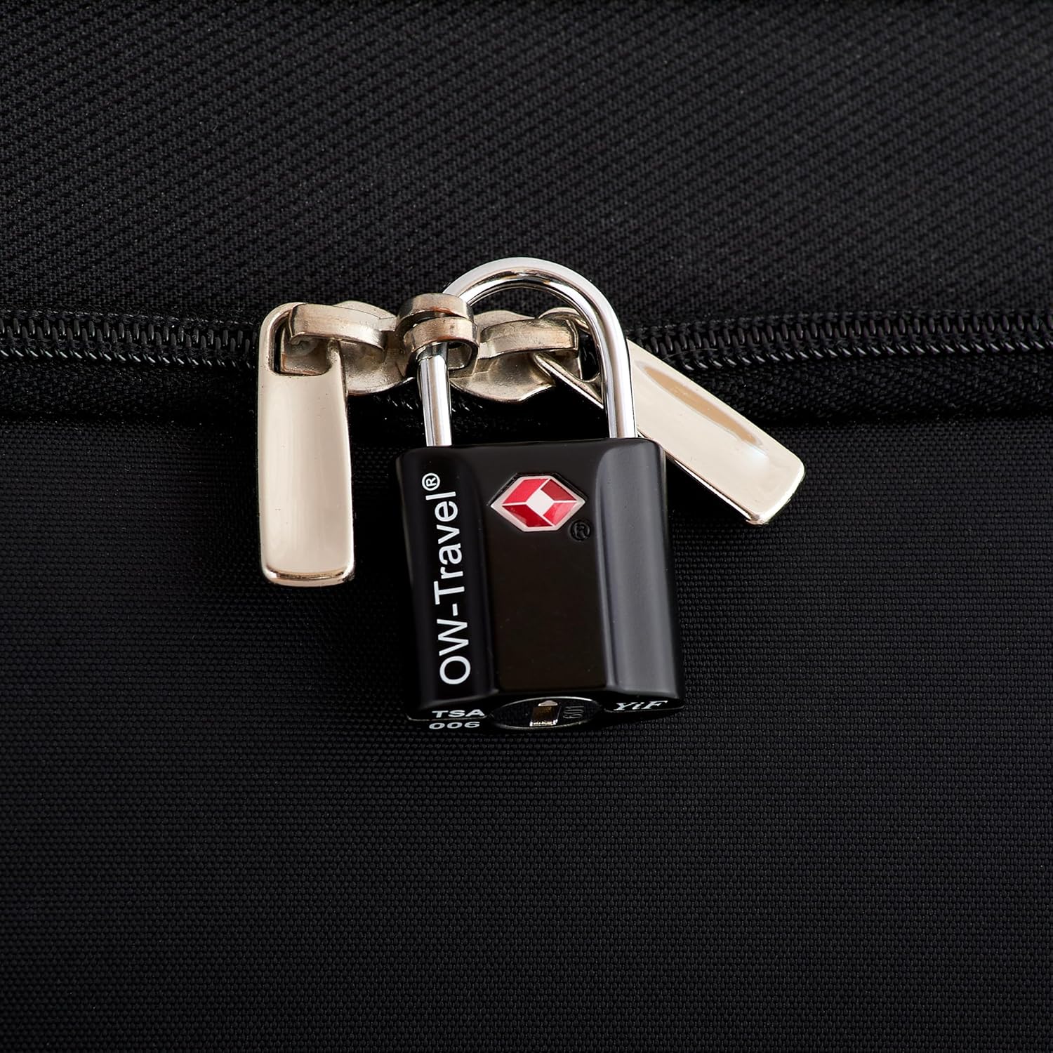 ✅ TSA Key Padlock - Heavy Duty Lock - Travel Sentry Approved for Suitcases, Luggage, Gym Lockers and Tool Boxes - One-Wear, OW-Travel