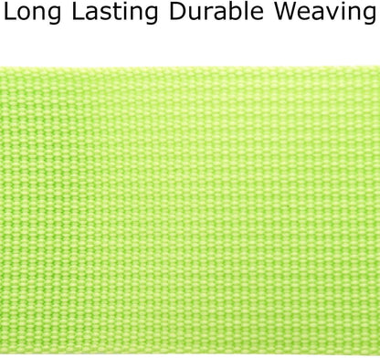 Heavy Duty Lockable Luggage Strap Suitcase Belts TSA - with Personalised Name Tag Identifier Address Label (Green) - One-Wear, OW-Travel