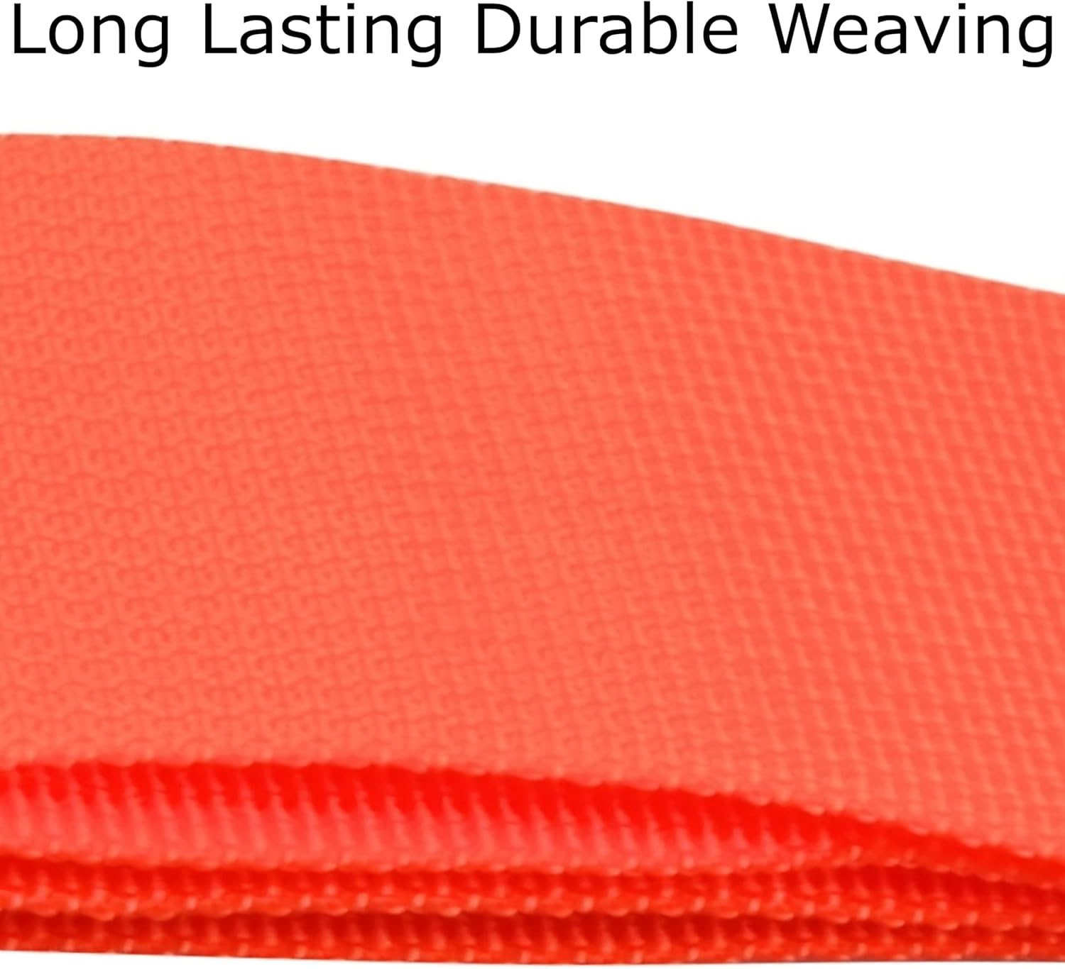 ✅ Heavy Duty Luggage Cross Strap Suitcase Belts - with Personalised Baggage Claim Identifier Address Label (Bright Orange) - One-Wear, OW-Travel