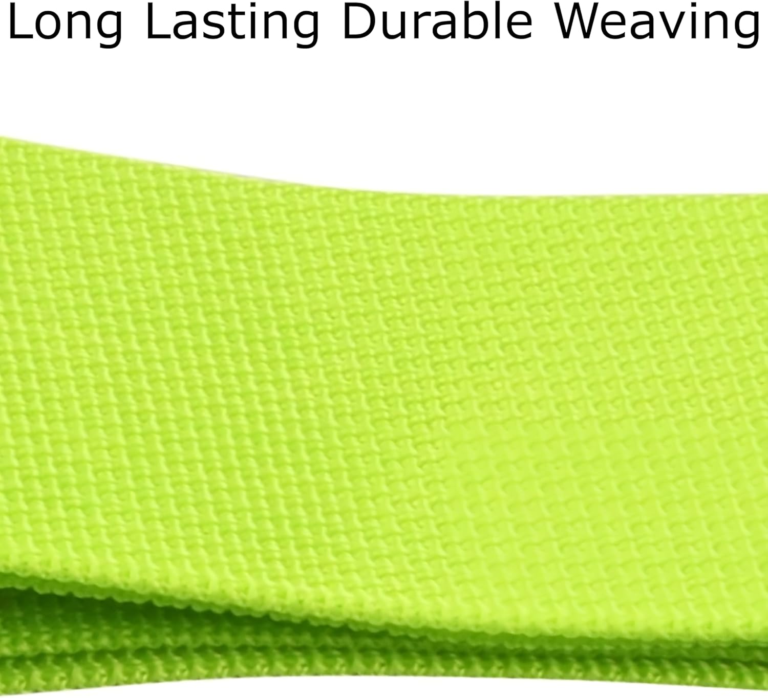 ✅ Heavy Duty Luggage  Strap Suitcase Belts - with Personalised Baggage Claim Identifier Address Label (Bright Green) - One-Wear, OW-Travel