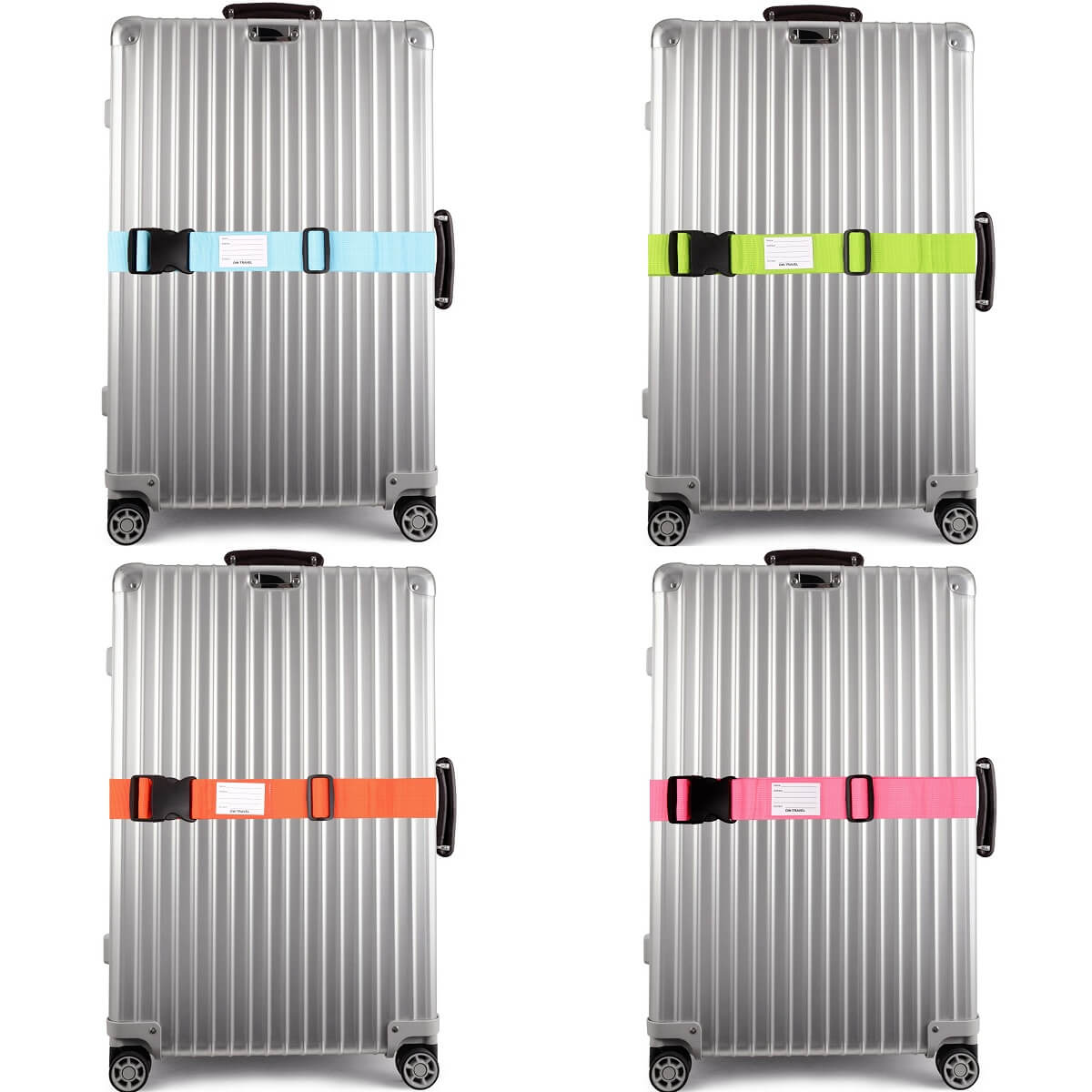 Coloured clearance luggage straps