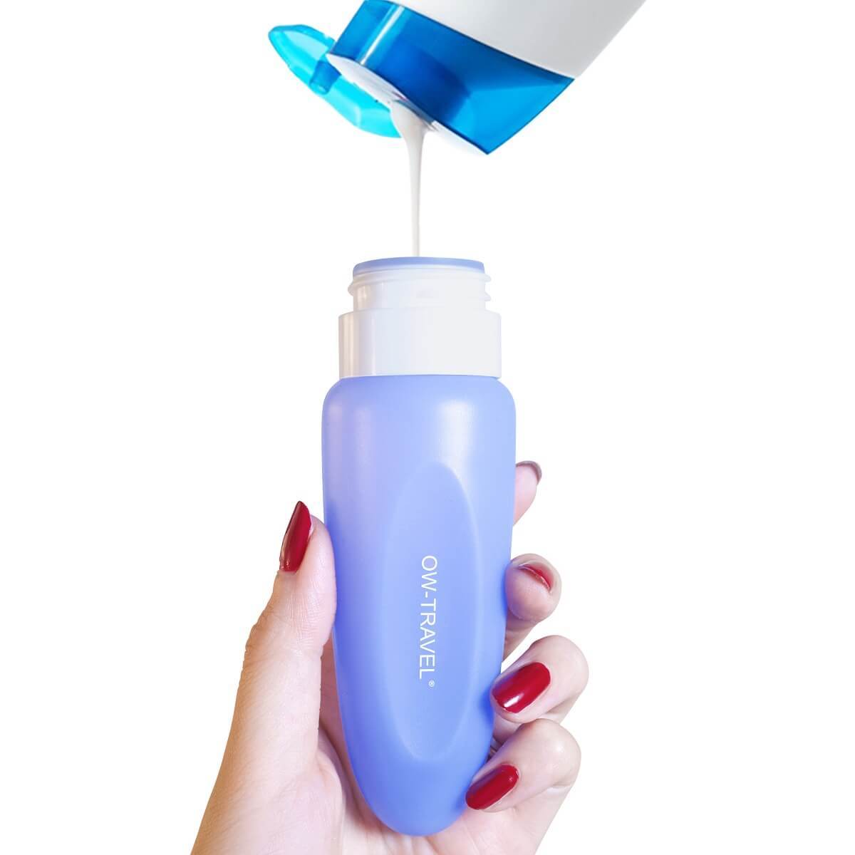 ✅ Silicone Travel Bottles - TSA Compliant Leakproof BPA Free Refillable Squeezable for Liquids Creams Lotions Travel Shampoo Conditioner - One-Wear